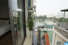 Modern apartment with a balcony and lake view on Kim Ma Str