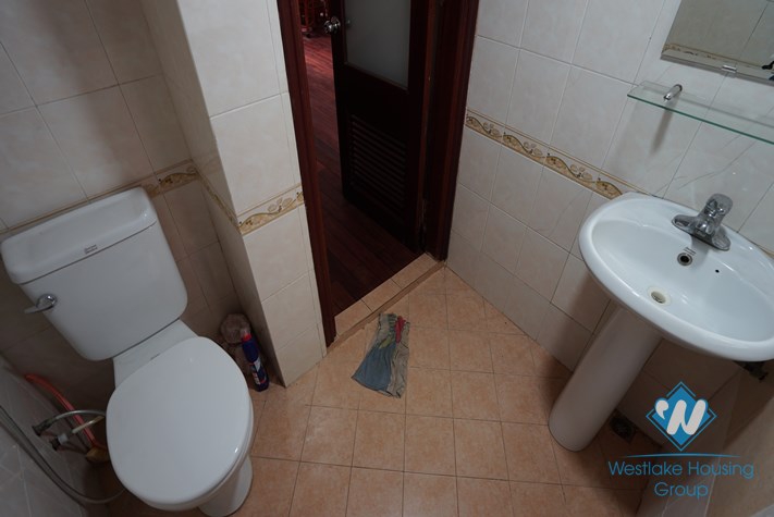 A spacious three-bedroom house on Lac Chinh street, Truc Bach area, Ba Dinh