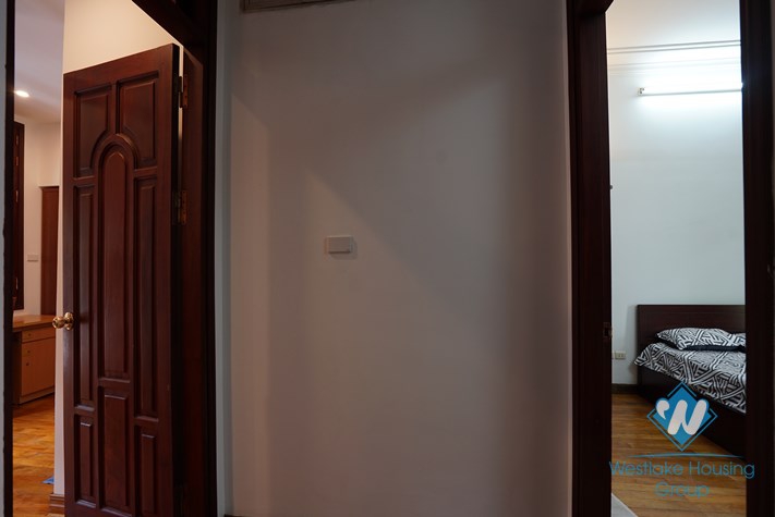 A spacious three-bedroom house on Lac Chinh street, Truc Bach area, Ba Dinh