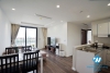 Brand new lake view 2 bedroom apartment for rent in HDI tower Hai Ba Trung