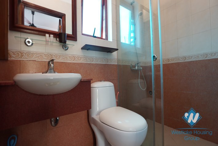 A spacious three-bedroom house on Lac Chinh street, Truc Bach area, Ba Dinh