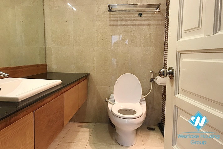 A classic 4 bedroom apartment for rent in Ciputra Compound. 