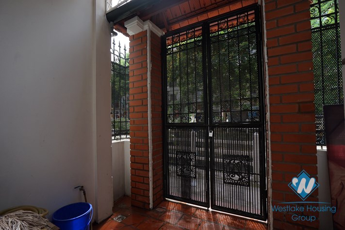 A spacious three-bedroom house on Lac Chinh street, Truc Bach area, Ba Dinh