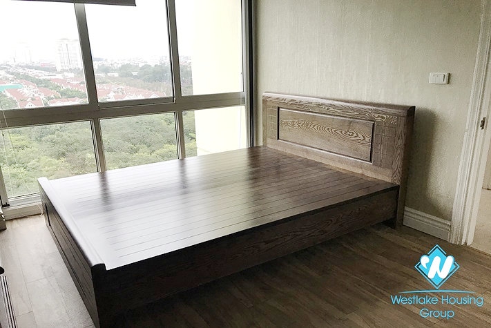 A classic 4 bedroom apartment for rent in Ciputra Compound. 