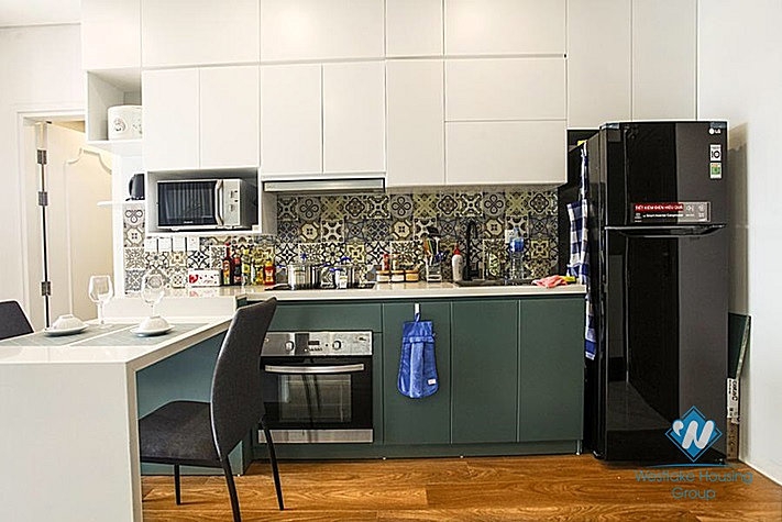 Studio Apartment with lovely texture for rent in El Dorado Lac Long Quan