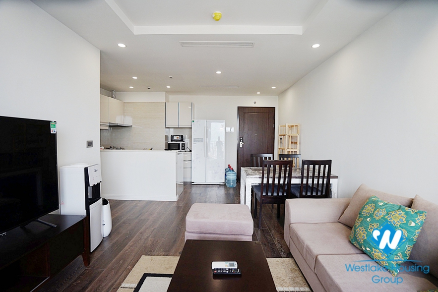 Brand new lake view 2 bedroom apartment for rent in HDI tower Hai Ba Trung