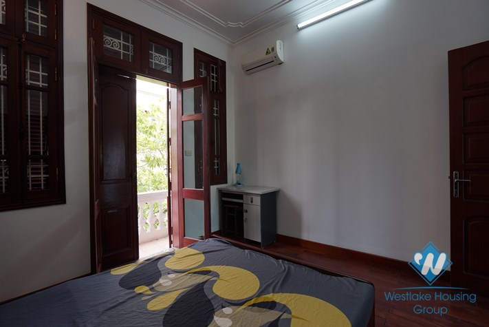 A spacious three-bedroom house on Lac Chinh street, Truc Bach area, Ba Dinh