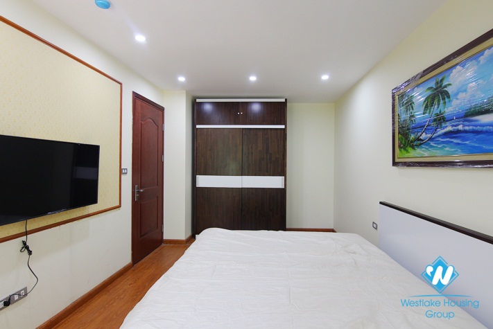 Bright one bedroom apartment near Lotte Building for rent, Vong Thi area, Tay Ho District 