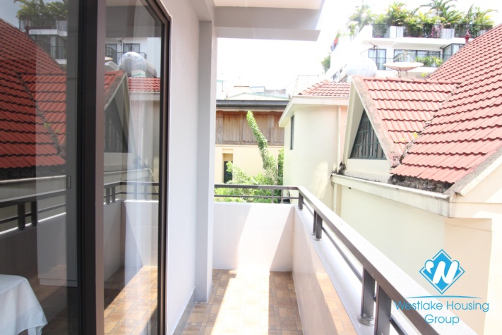 Brand new and delightful 1 bedroom apartment for rent on Tay Ho street 