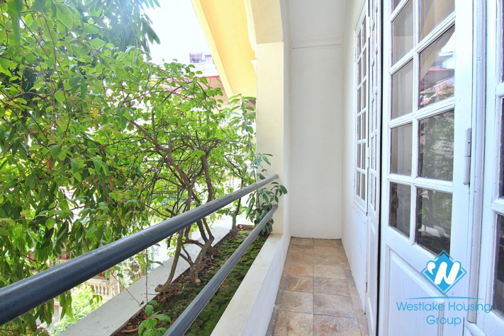 A spacious house with big yard in To ngoc Van, Tay Ho