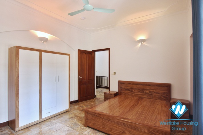 A spacious house with big yard in To ngoc Van, Tay Ho