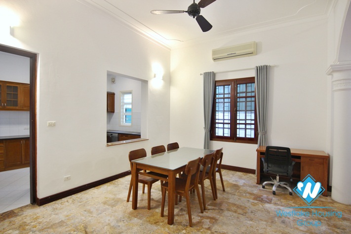 A spacious house with big yard in To ngoc Van, Tay Ho