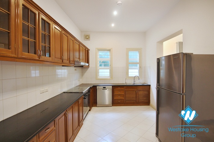 A spacious house with big yard in To ngoc Van, Tay Ho