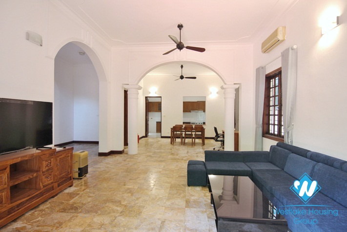 A spacious house with big yard in To ngoc Van, Tay Ho