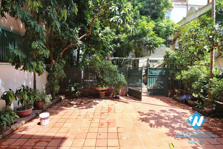 A spacious house with big yard in To ngoc Van, Tay Ho