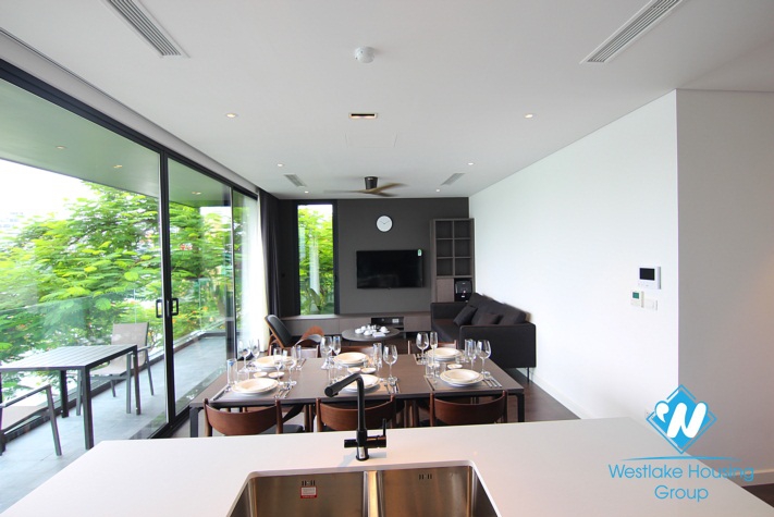 Nice design with modern furniture's for rent in Tu Hoa st, Tay Ho District 