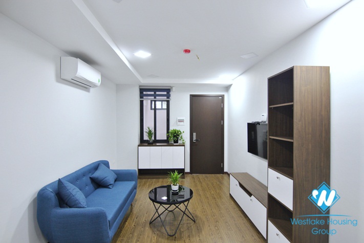 A nice furnitured apartment with lovely balcony for rent on To Ngoc Van