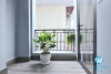 A nice furnitured apartment with lovely balcony for rent on To Ngoc Van
