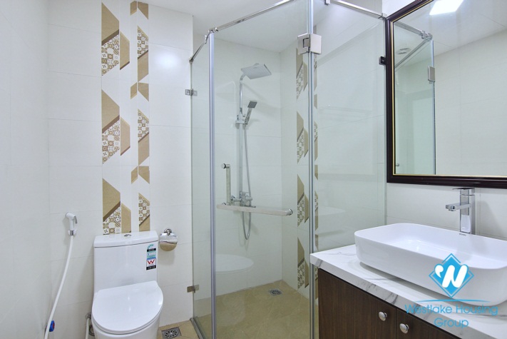 A nice furnitured apartment with lovely balcony for rent on To Ngoc Van