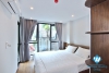 A nice furnitured apartment with lovely balcony for rent on To Ngoc Van