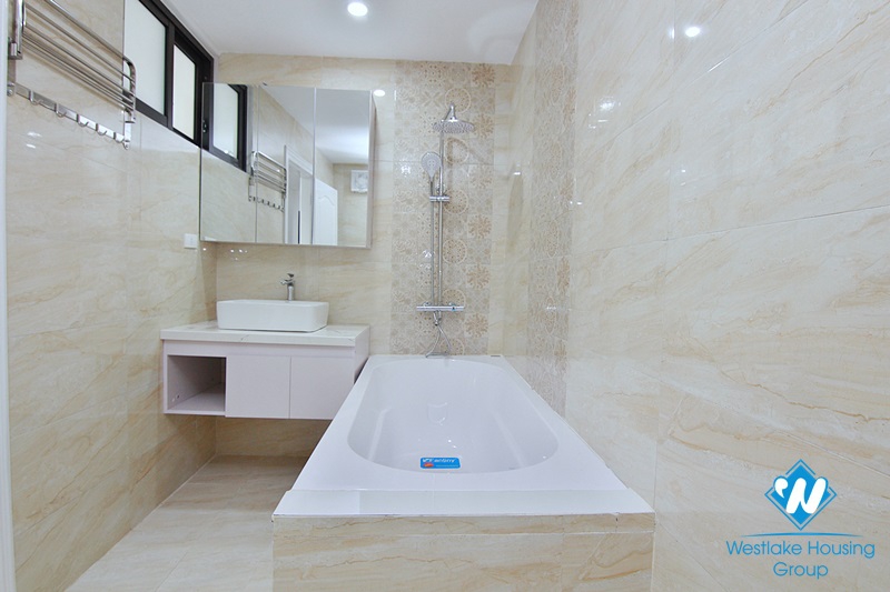 Lovely 01 bedroom apartment with a balcony on To Ngoc Van, Tay Ho, Ha Noi for rent