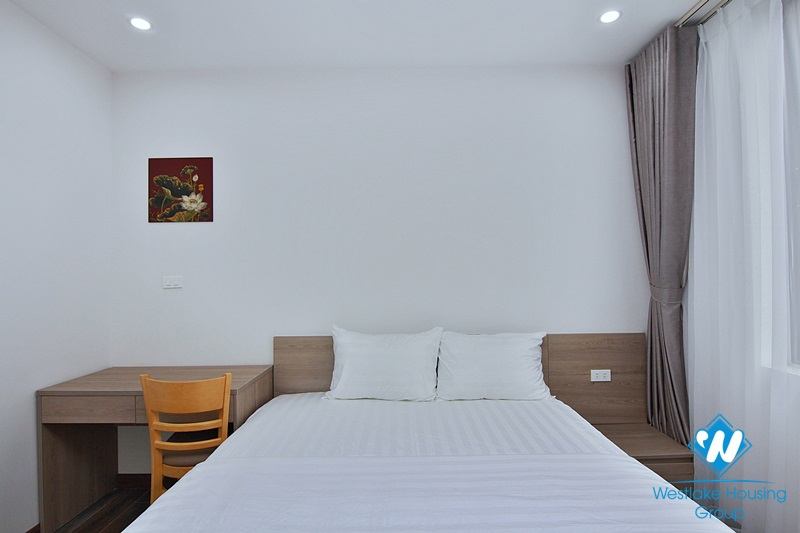 Lovely 01 bedroom apartment with a balcony on To Ngoc Van, Tay Ho, Ha Noi for rent