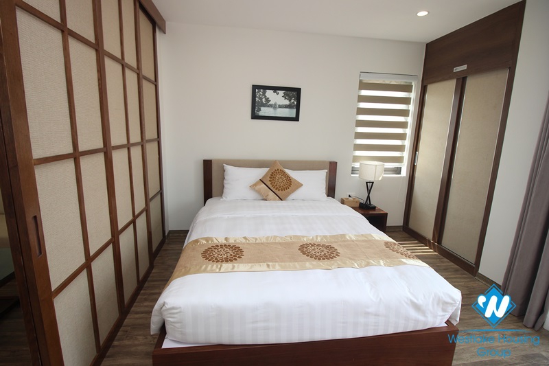 Spacious and bright one-bedroom apartment in Ba Dinh