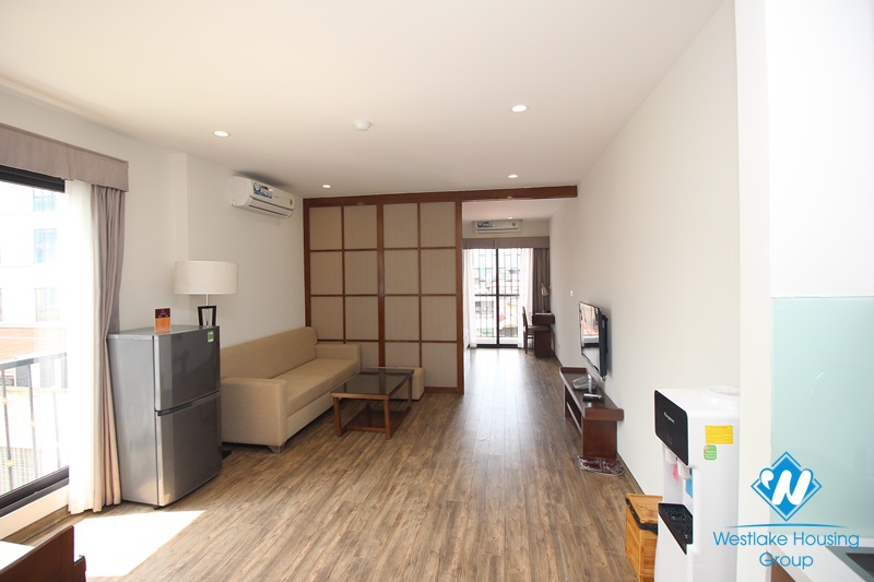 Spacious and bright one-bedroom apartment in Ba Dinh
