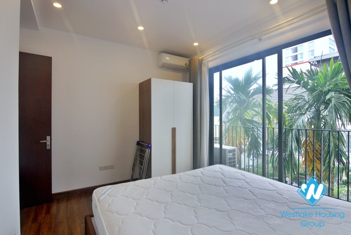 A beautiful shiny 2 bedroom apartment with sweet balcony for rent on Tay Ho