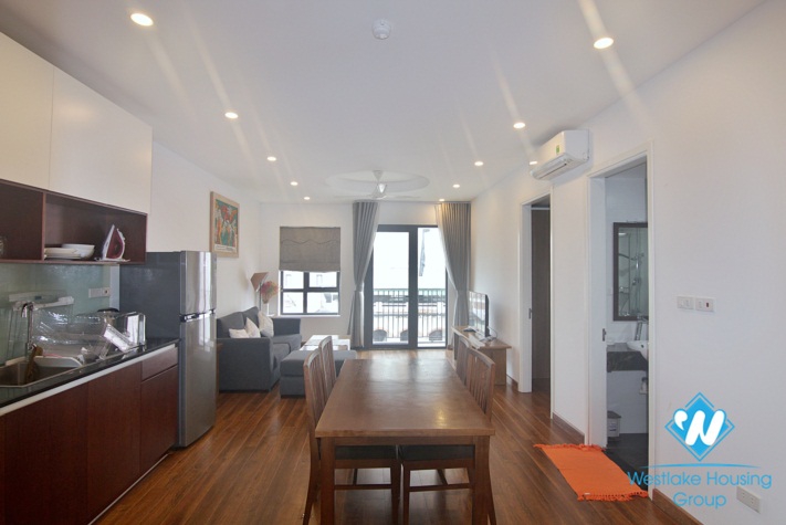 A beautiful shiny 2 bedroom apartment with sweet balcony for rent on Tay Ho