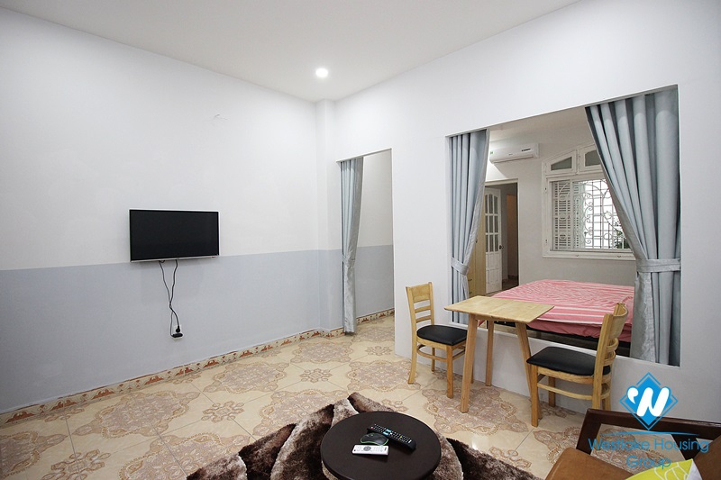 Adorable 1-bedroom apartment with a balcony in Truc Bach