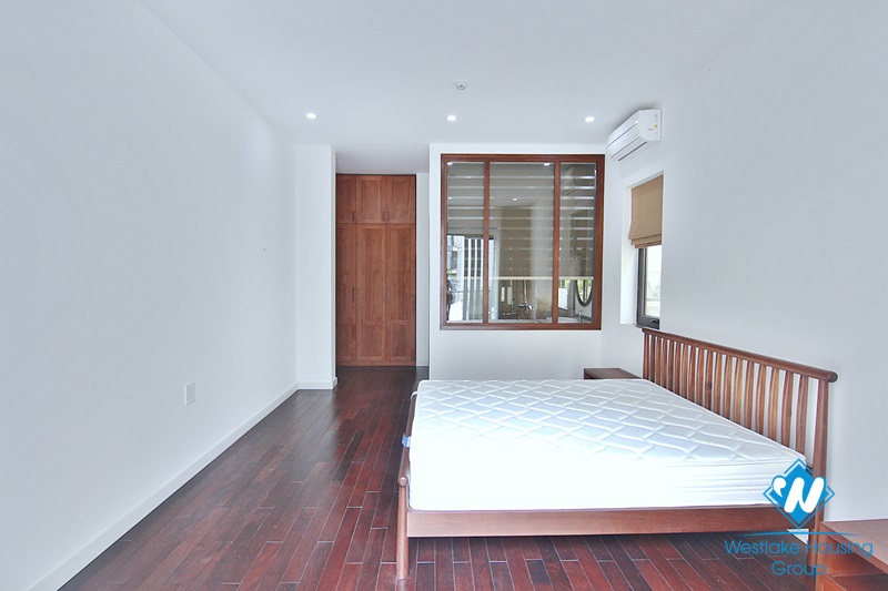 Spacious 4-bedroom apartment with a balcony on Tay Ho street, Tay Ho for rent