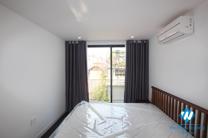 Bright and spacious 1-bedroom apartment with a nice balcony in Tay Ho