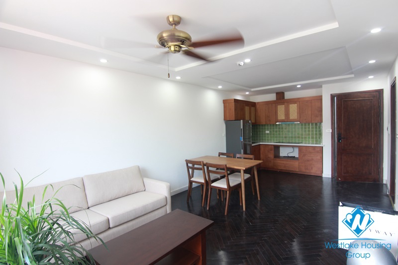 Bright and spacious 1-bedroom apartment with a nice balcony in Tay Ho