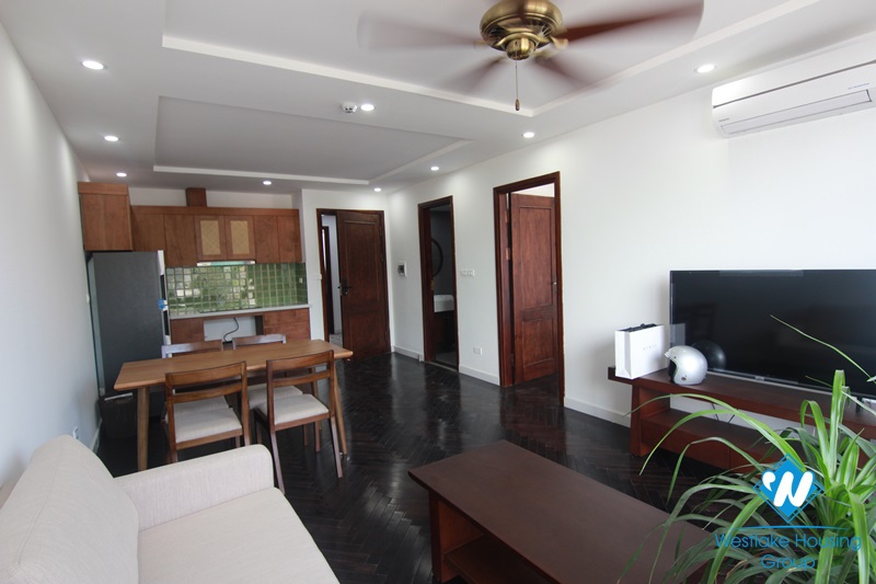 Bright and spacious 1-bedroom apartment with a nice balcony in Tay Ho