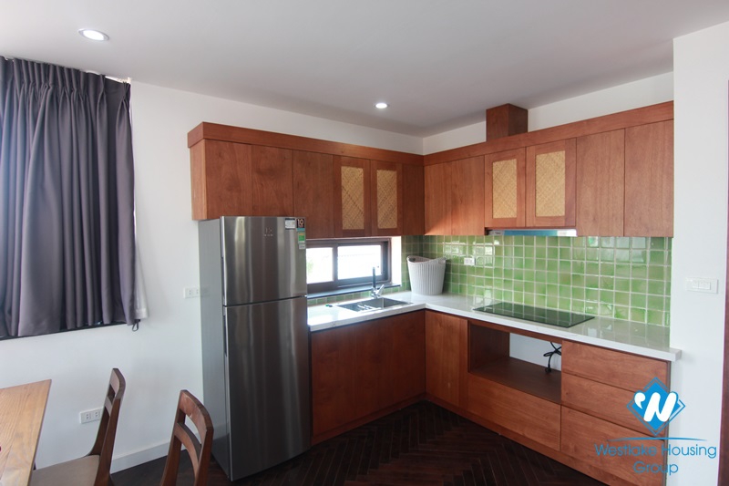 Super bright 1-bedroom apartment with an amazing view for rent on Tu Hoa