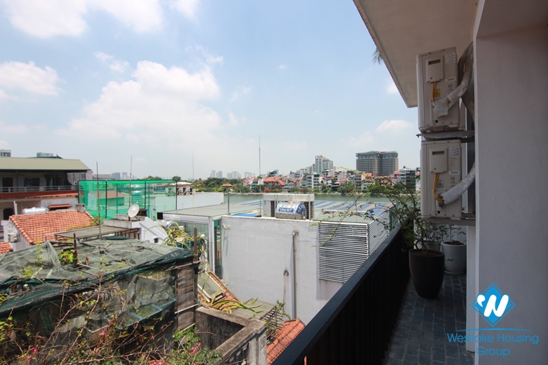 Super bright 1-bedroom apartment with an amazing view for rent on Tu Hoa