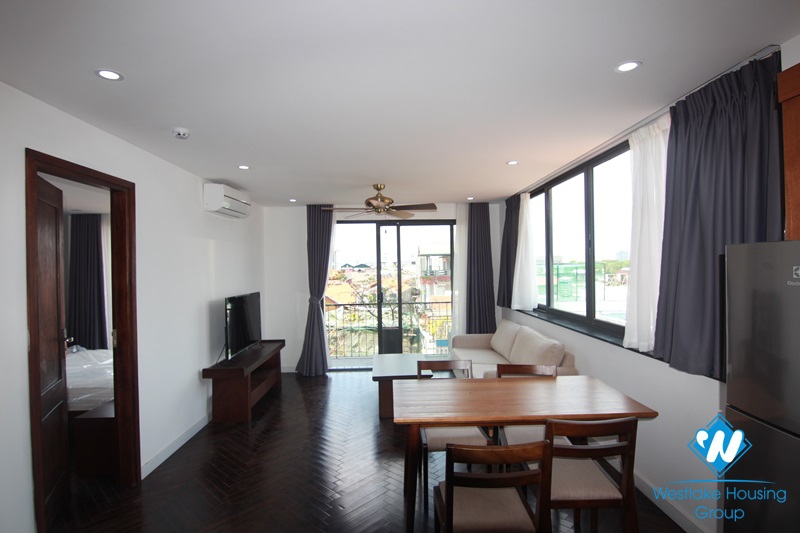 Super bright 1-bedroom apartment with an amazing view for rent on Tu Hoa