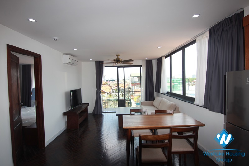 Super bright 1-bedroom apartment with an amazing view for rent on Tu Hoa