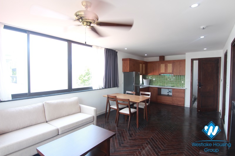 Super bright 1-bedroom apartment with an amazing view for rent on Tu Hoa