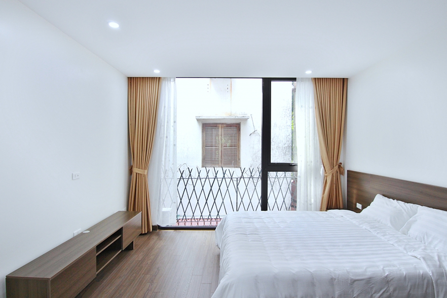Brand-new, Bright, Spacious detached house for rent on To Ngoc Van