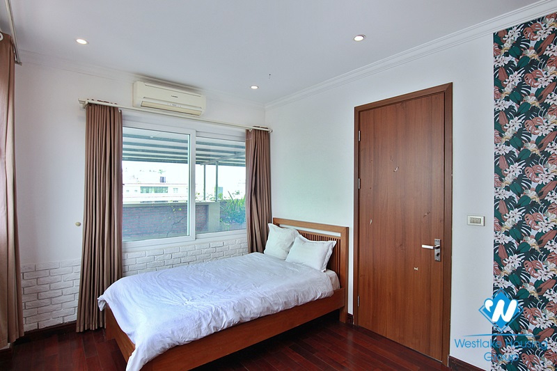 Super bright and spacious 3-bedroom with a big balcony apartment for rent on To Ngoc Van