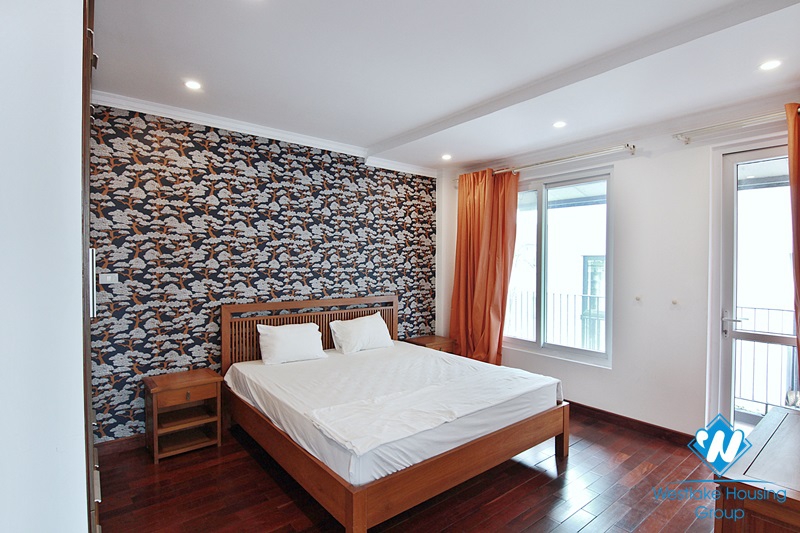 Super bright and spacious 3-bedroom with a big balcony apartment for rent on To Ngoc Van
