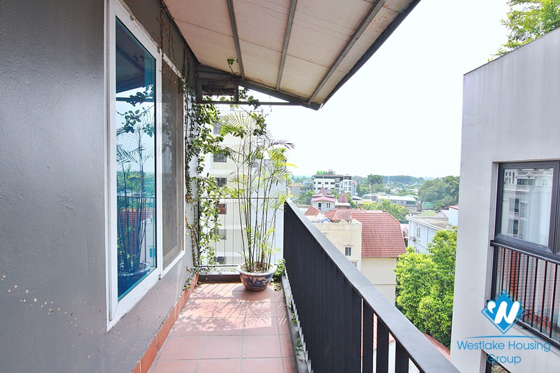 Super bright and spacious 3-bedroom with a big balcony apartment for rent on To Ngoc Van