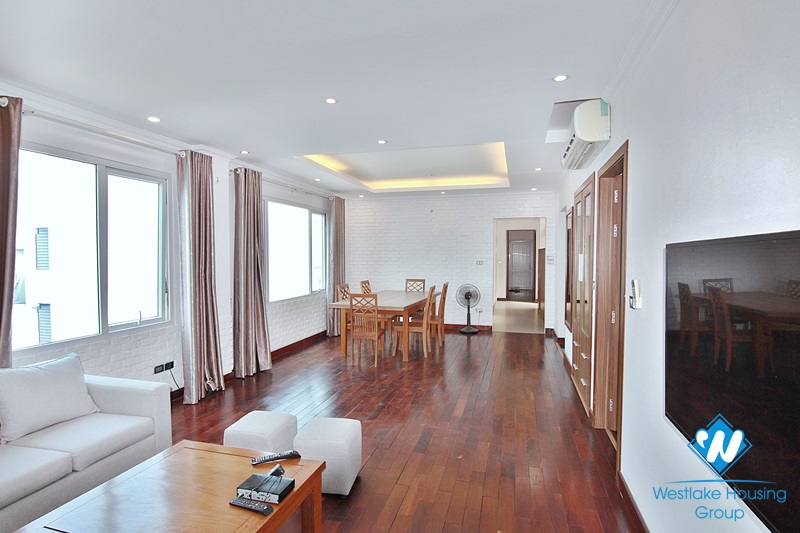 Super bright and spacious 3-bedroom with a big balcony apartment for rent on To Ngoc Van