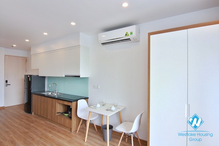 Bright studio for rent in Trinh Cong Son st, Tay Ho district, Ha Noi