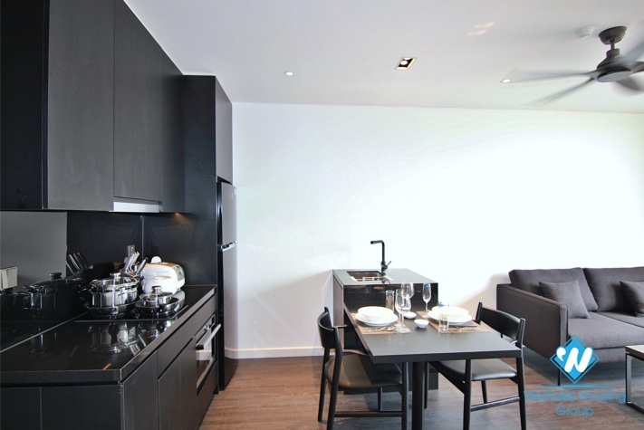 Breaking view in the super nice modern  apartment in Tây Hồ for rent