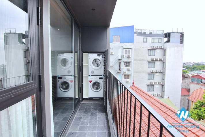 Breaking view in the super nice modern  apartment in Tây Hồ for rent