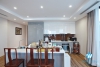 Lake view apartment with big size for rent in Tu Hoa st, Tay Ho District 
