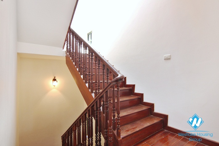A beautiful secluded villa for rent in Tay Ho with swimming pool and garden